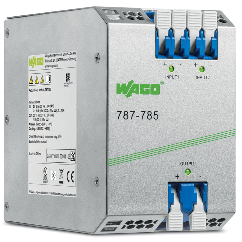 WAGO - Gleichstromversorgung Diodenredundanzmodul 787-785