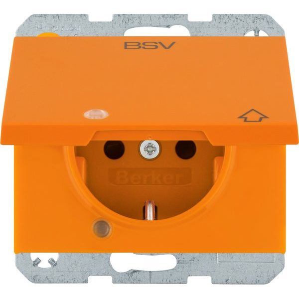 Berker - Steckdose Schuko 41517124 Aufdr.BSV, K.x or