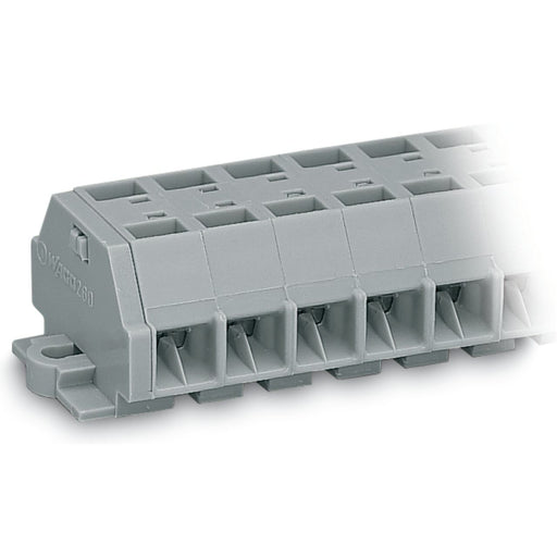 WAGO - Ein- und mehrpolige Klemmenleiste 4-Leiter-Klemme 260-202 2x0,08-1,5qmm, grau