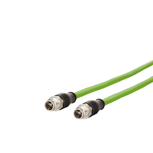 Metz Connect - Patchkabel Kupfer Industrie Verbindungsleitung M12 142M2X11600 60m 8pol. X-kodiert − 4 Stück