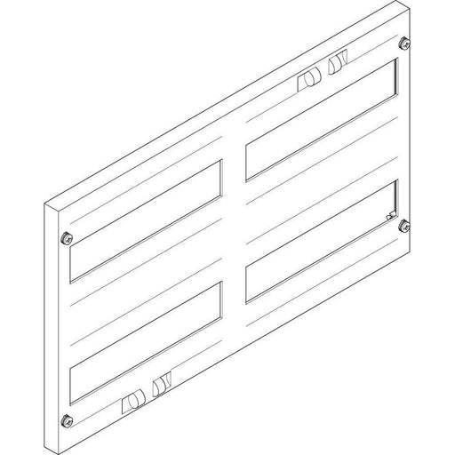 ABN - Abdeckung für Verteilerfeld Abdeckplatte FAO22N10 (VE10) 500x300mm 2FB/2RE