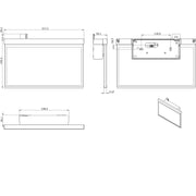 RP-Technik - Sicherheitsleuchte Rettungszeichenleuchte GAXW408WL 8h, Wireless