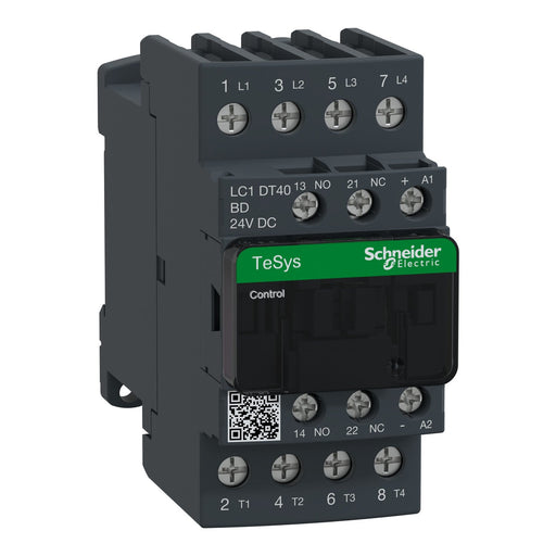 Schneider Electric - Leistungsschütz zum Schalten von Wechselstrom Leistungsschütz LC1DT40BD 25A