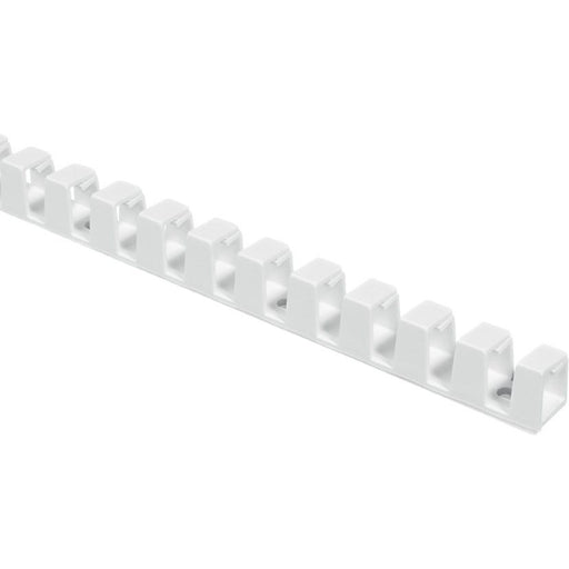 HellermannTyton - Verdrahtungskanal Kabelbündelhalter Heladuct Flex 10 SK schraubbar − 100 Stück