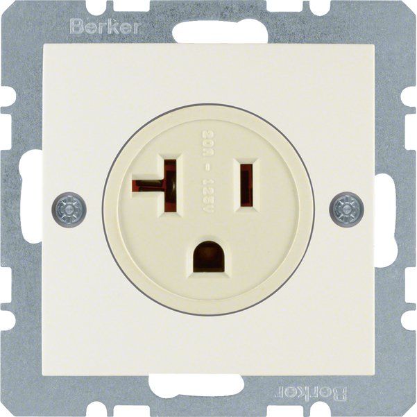 Berker - Steckdose Schutzkontakt 41688982 S.1 weiß