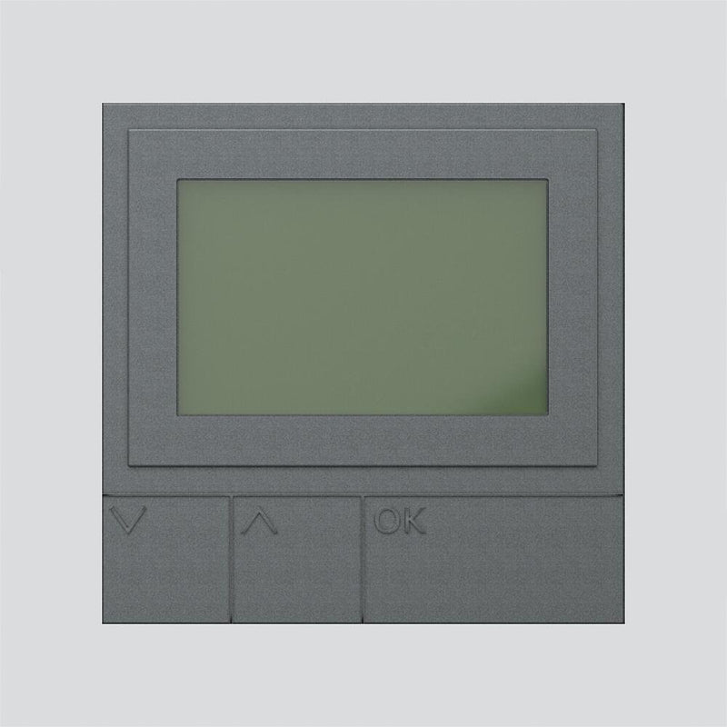 Siedle&Söhne - Funktionsmodul für Türkommunikation Display-Ruf-Modul DRM 612-02 DG Dunkelgrau-Glimmer − 1 Stück