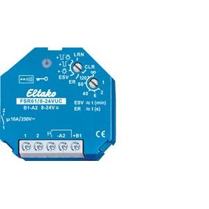 Eltako - Funkempfänger Funkaktor Stromstoßschalt. FSR61/8-24V UC