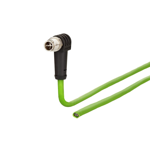 Metz Connect - Patchkabel Kupfer Industrie Anschlussleitung M12 142M2XA0010 1m 8pol. X-kodiert