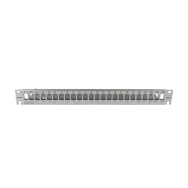 Corning - Patchpanel Kupfer Verteilerfeld f. 24Mod KAXCSV-02400-C001 silber