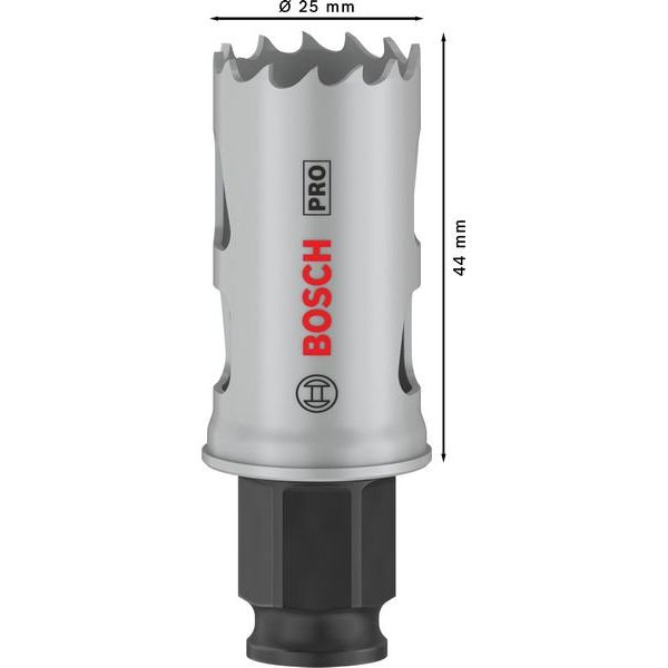 Bosch - Werkzeugset PRO Multi Material PC Plus 2608594479VE(24) Lochsägen-Set 25 mm