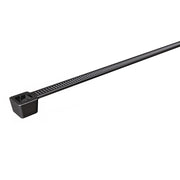 HellermannTyton - Kabelbinder T80R-PA66W-BK 210x4,7 mm, schwarz − 100 Stück