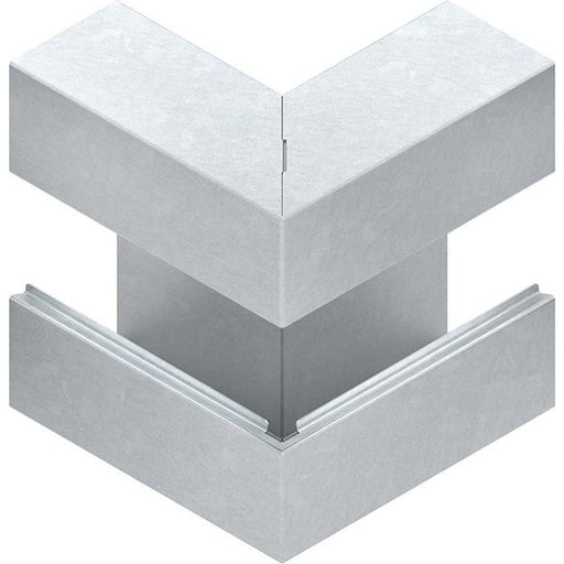 Niedax - Außeneck für Geräteeinbaukanal GK-Außeneck 90Gr. GKA 220-78T100 WA 220x100mm