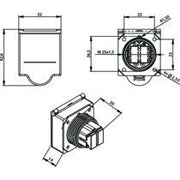 Telegärtner - LWL-Kupplung LWL-Flanschkupplung SM 100007290 2xSC, IP67