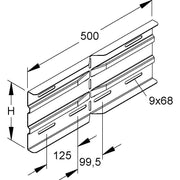 Niedax - Verbinder für Kabeltragsystem Winkelverbinder WSWV 200
