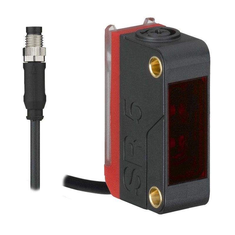 Leuze - Lichttaster mit Hintergrundausblendung Taster Hintergrund HT5B/PX-200-M8 Ausblendung