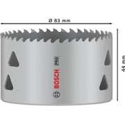 Bosch - Lochsäge PRO Multi Material 2608901528 Lochsäge 83 mm mit