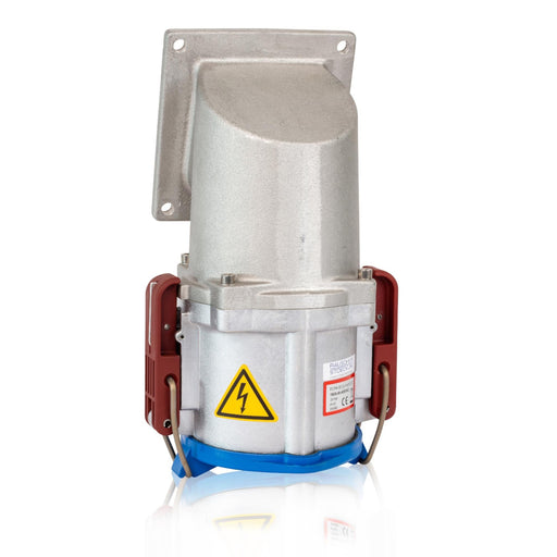 Walther Werke - Hochstrom-Rundsteckvorrichtung CEE Hochstrom Anbaudose 5Z9406 abgewinkelt 160A 4P