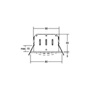 Brumberg Leuchten - Downlight/Strahler/Flutlicht LED-Einbauleuchte 350mA 12463643 rund, titan, d2w
