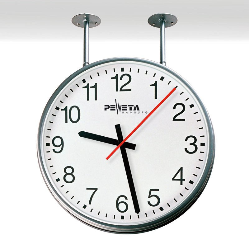 Peweta - Uhr Außenuhr als Nebenuhr 72.732.513 12/24V,Min,Se-Impuls