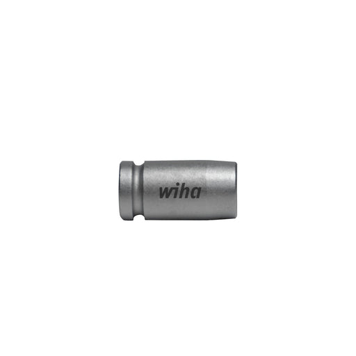 Wiha - Adapter für Steckschlüssel-Einsätze Verbindungsteil 7201 1/4"-1/4" mit Sprengring − 2 Stück