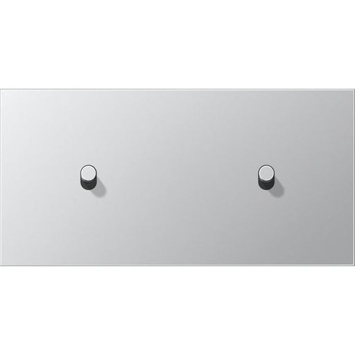 Jung - Abdeckung/Bedienelement für Installationsschalterprogramme Abdeckung mit Kipphebel AL 12-200 R 0 Zylinder, 2fach, alu