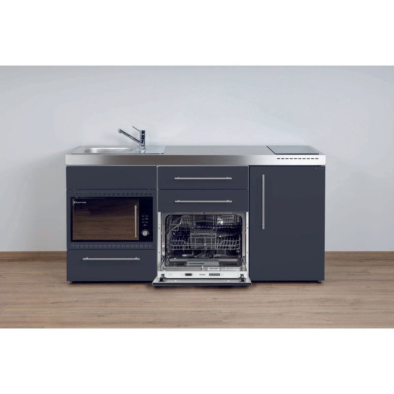 Stengel - Mini-Küche Miniküche Premiumline MPGSMOSSG170GSIKFlBr Schiefergrau