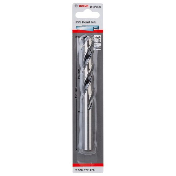 Bosch - Bohrer Metallspiralbohrer HSS 2608577176 PointTeQ DIN 338 − 5 Stück