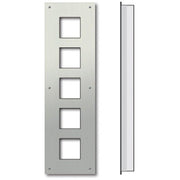 TCS Tür Control - Montageelement für Türstation Frontplatte UP ZAU2005-0030 für 5 AMI-Module