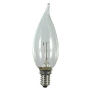 Scharnberger+Hasenbein - Allgebrauchsglühlampe Kerzenform Windstoßkerze 35x100mm 40845 230V 15W E14 klar