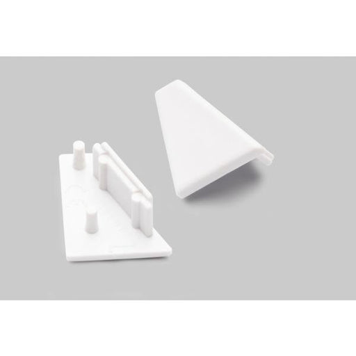 Brumberg Leuchten - Mechanisches Zubehör/Ersatzteile für Leuchten Endstück für Eckprofil 53073070 weiss