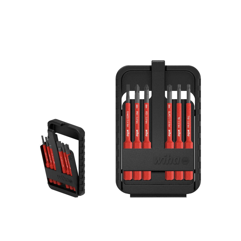 Wiha - Bit-Set Bit Set slimBit electric SB2831B904 7-tlg. m.slimBit-Box