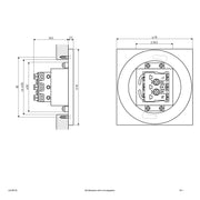 EVN Lichttechnik - Decken-/Wandleuchte LED-Wandeinbauleuchte LQ4180102 IP44