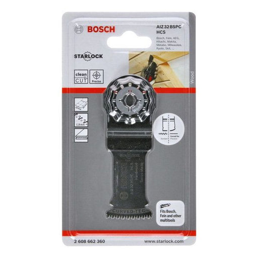 Bosch - Blatt für Oszillierer HCS Tauchsägeblatt AIZ 32 2608662360 BSPC Hard Wood 50 x