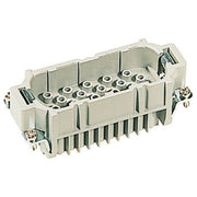 Harting - Kontakteinsatz für Rechtecksteckverbinder Stifteinsatz 09212403001 Han 40D-HMC-M-c