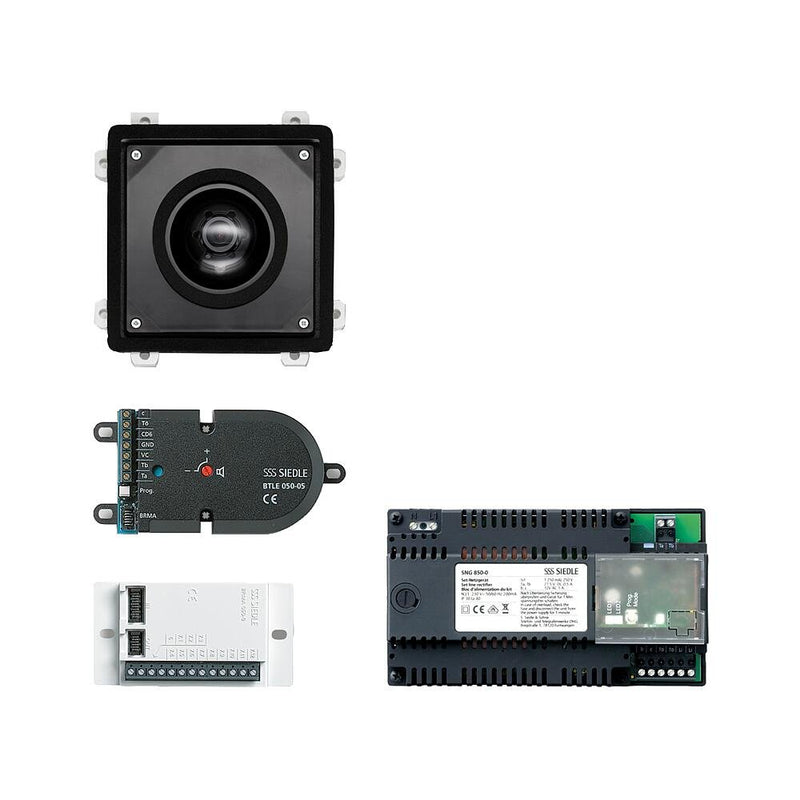 Siedle&Söhne - Türsprech-Set Einbau-Kit Video KIT EV 053-0 Schwarz