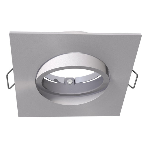 EVN Lichttechnik - Downlight/Strahler/Flutlicht Einbauring quad. o.Fassung 834015 schwenkbar, chrom-mt