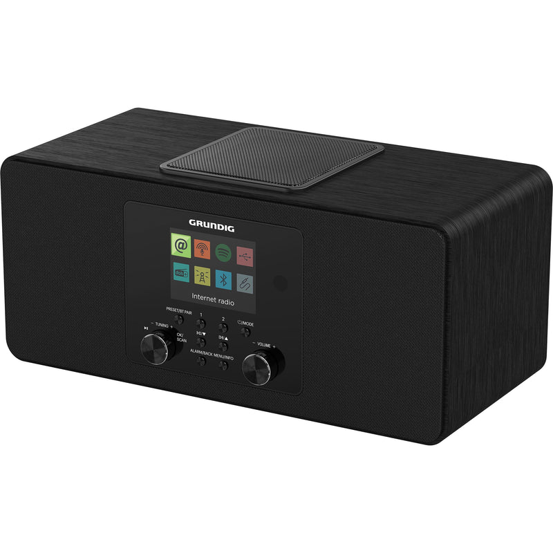 Grundig - Radio Internet/Digitalradio DTR 6100 2.1 DAB+ sw All-In-One,WEB B − 2 Stück