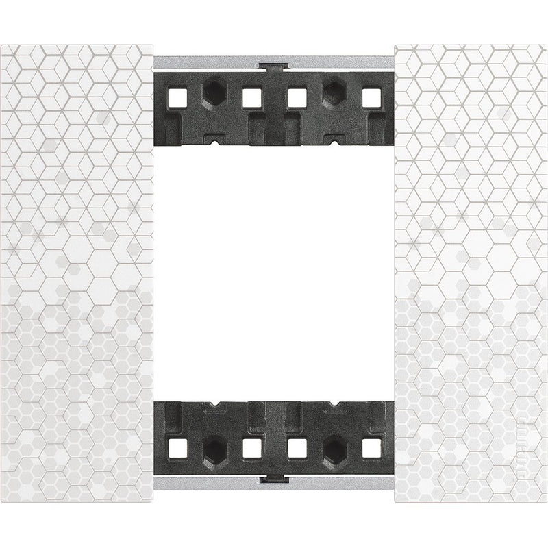 Legrand (BT) - Abdeckrahmen KA4802MW 2-modulig Pixel