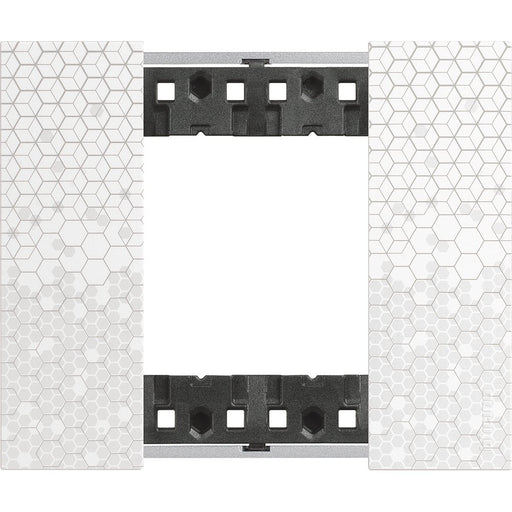Legrand (BT) - Abdeckrahmen KA4802MW 2-modulig Pixel