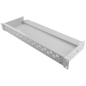 Telegärtner - Patchpanel Kupfer 19Z-Rangierverteiler 100022146 2HE f.3x16BNC R.7035