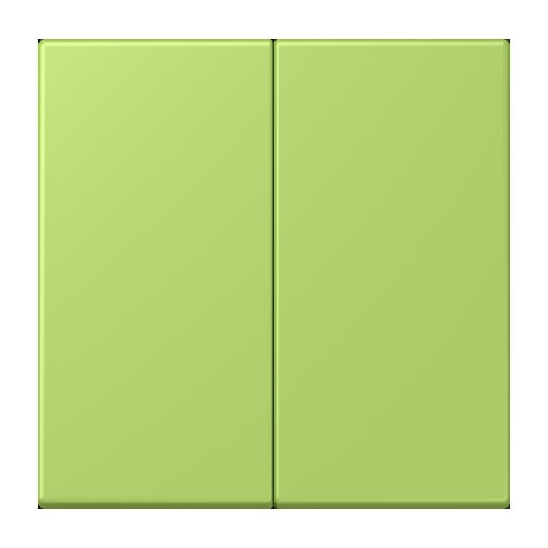 Jung - Bedienelement intelligent LB-Management Taster 2fach LC 1702 221 vert clair