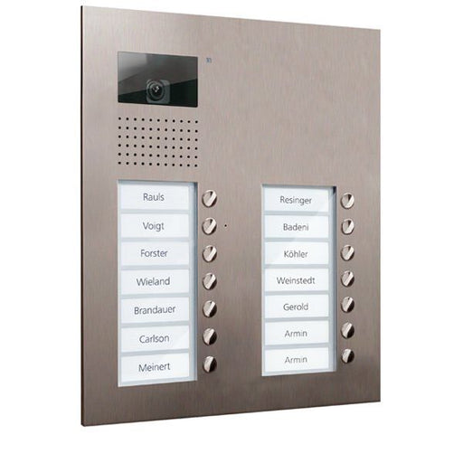 TCS Tür Control - Türstation für Türkommunikation Video color Außenstation V AVU15140-0030 PUK 14 Tasten 2-spal − 1 Stück