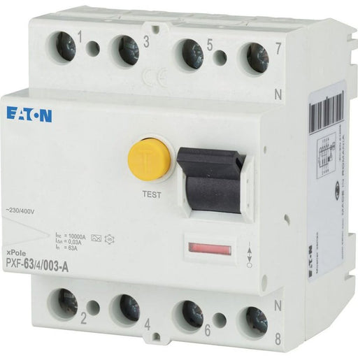 Eaton - Fehlerstrom-Schutzschalter FI-Schutzschalter PXF-63/4/003-A 63A 4p, 30mA