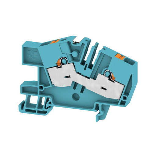 Weidmüller - Installations-Etagenklemme Klemme PUSH IN 6qmm AITB 6 BB 2C BL DL − 50 Stück