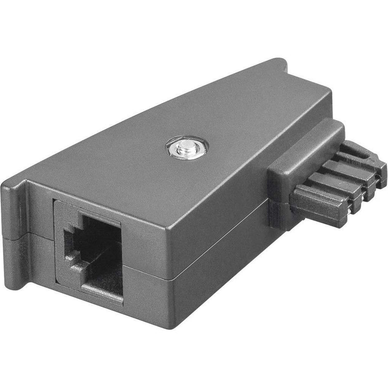 Goobay - Kommunikationstechnik-Adapter TAE-Adapter/F-Stecker 45736 RJ45-Buchse (8P2C)