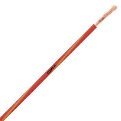 Lapp Kabel&Leitung - Energiekabel < 1 kV, für feste Verlegung X05V-K 2CHELIX 1X0,5 WHBK 4512431S/250 − 250 Meter