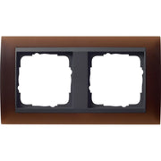 Gira - Abdeckrahmen 2f.opak dbr 021213
