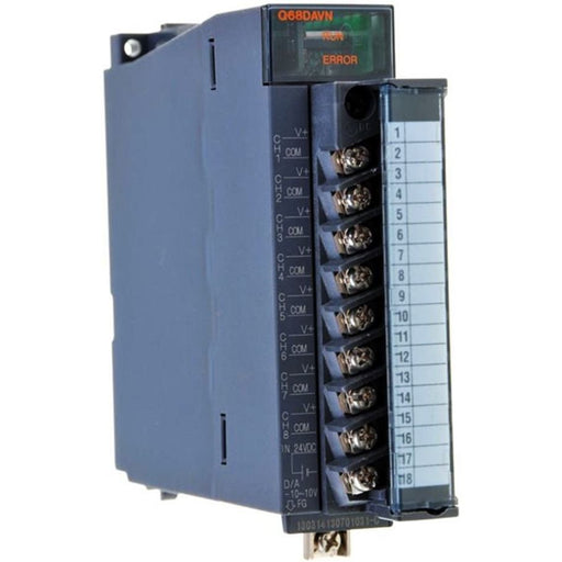 Mitsubishi Electric - SPS-Analoges Ein-/Ausgangs-Modul Analogeingangsmodul Q68DAVN mit 8 Ausgängen