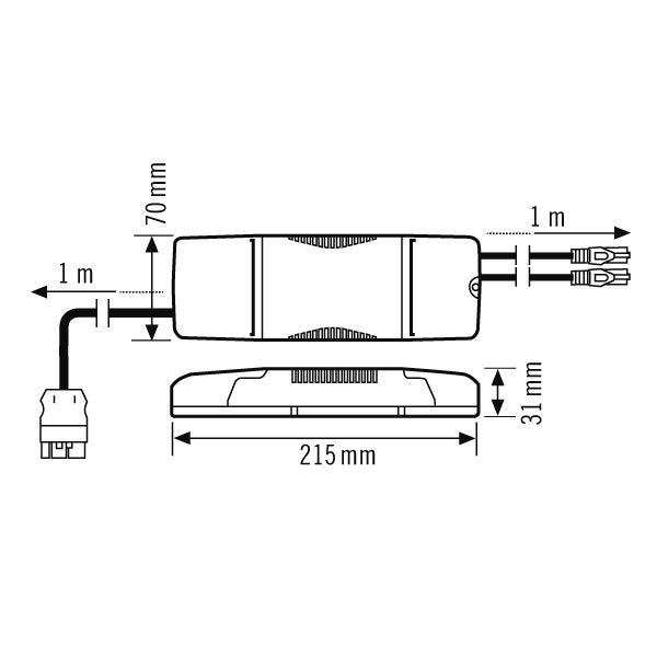 ESYLUX - Steuergerät für Leuchten Elektrisches Zubehör DRIVERSET#EQ10127755