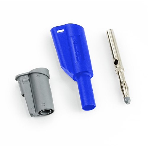 HT Instruments - Zubehör/Ersatzteile für Prüf- und Messgeräte (Elektro) Stecker 1066-IECB 4mm, blau